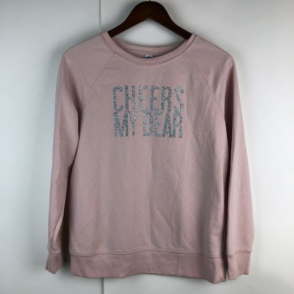 Old Navy Cheers My Dear Sparkle Sweatshirt - Picture 2 of 5